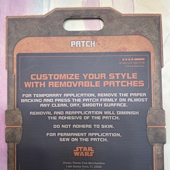 Disney Star Wars Galaxy's Edge Batuu Patch - Picture 7 of 9